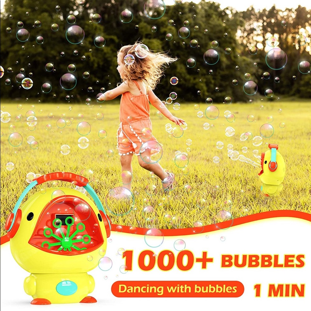 Bubble Machine for Kids, Parties Blows 1000+/Min - Picture 5 of 8